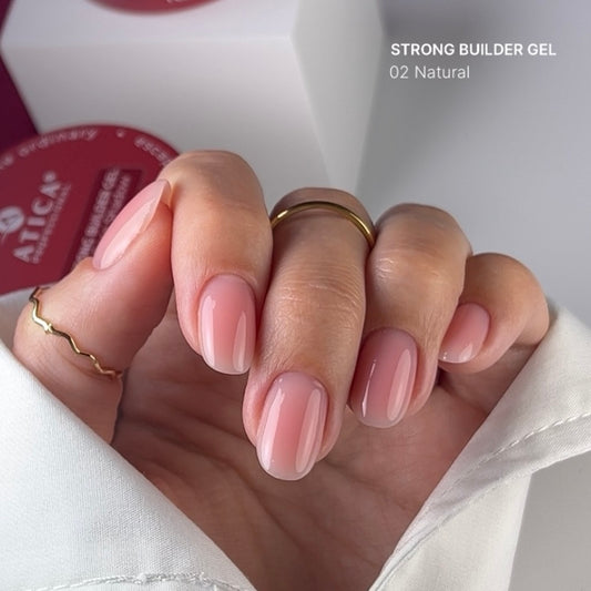 Гель для наращивания Strong Natural 30 мл Atica