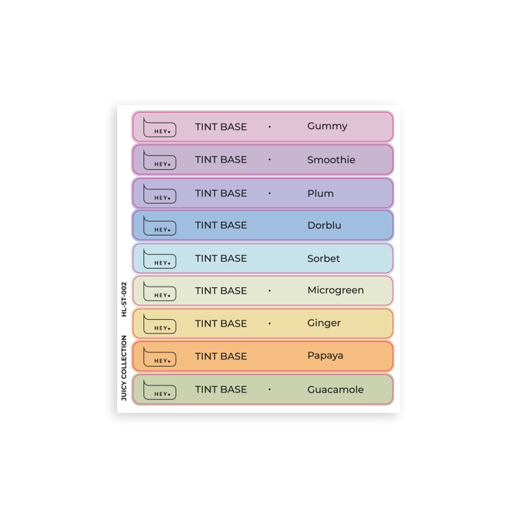 Наклейки для типсов TINT BASE HEYLOVE