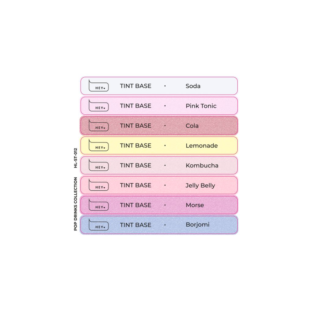 Наклейки для типсов TINT BASE HEYLOVE
