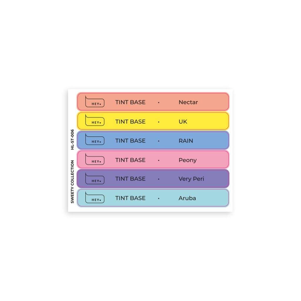 Наклейки для типсов TINT BASE HEYLOVE