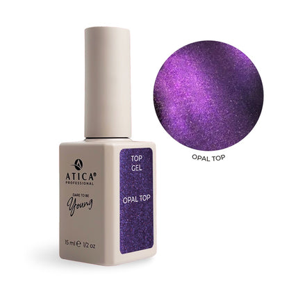 Top Coat Opal (senza strato appiccicoso) 15 ml Atica