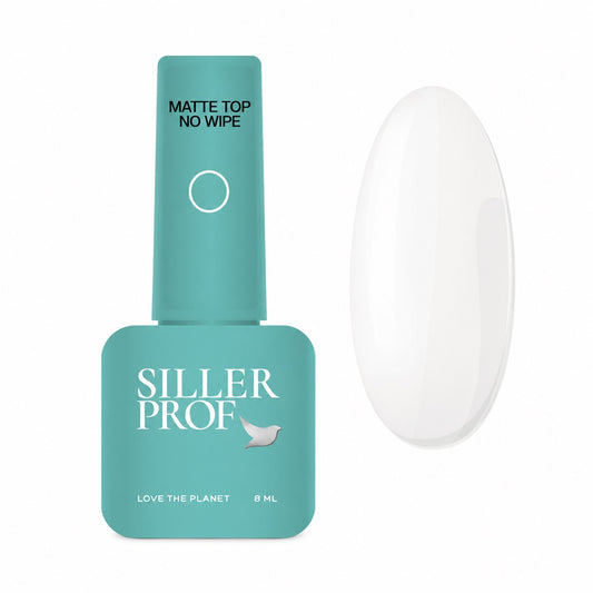 Top Coat MATTE s lepkou vrstvou 8 ml Siller