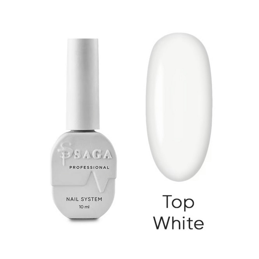 Top Color White 9 ml Saga Professional