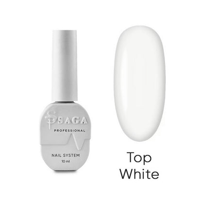 Top Color White 9 ml Saga Professional