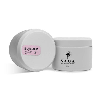 Builder Gel Veil №3 15 ml Saga Professional