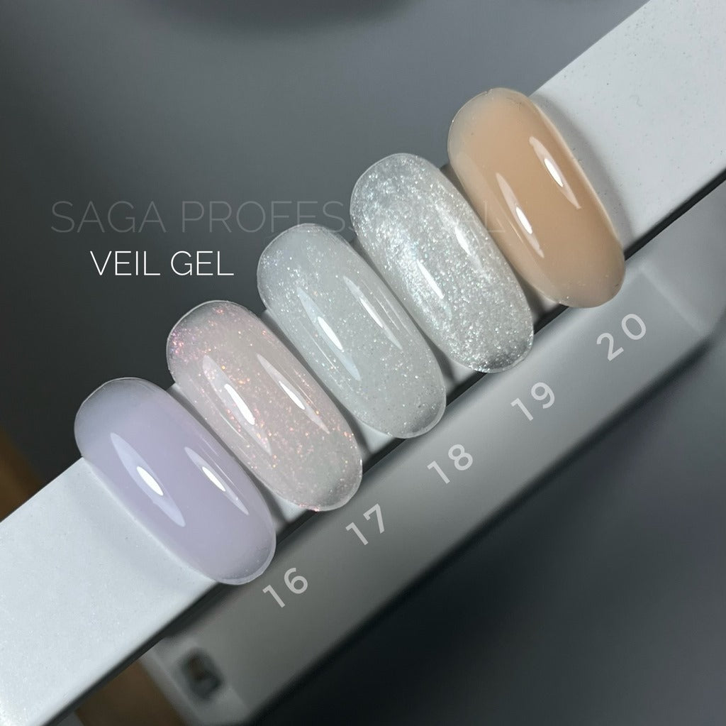 Builder Gel Veil №16 15 ml Saga Professional