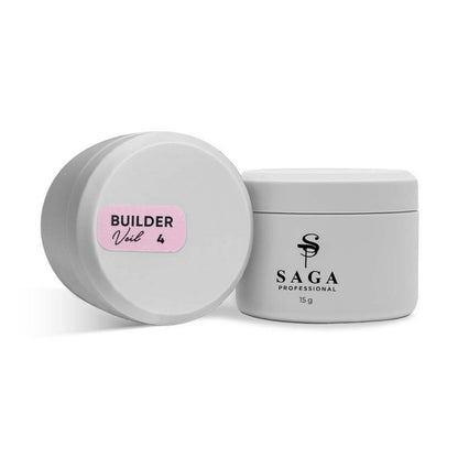 Builder Gel Veil №4 15 ml Saga Professional
