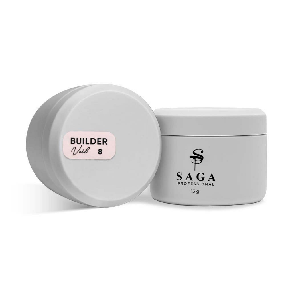 Builder Gel Veil №8 15 ml Saga Professional