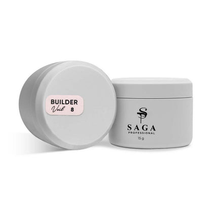 Builder Gel Veil №8 15 ml Saga Professional
