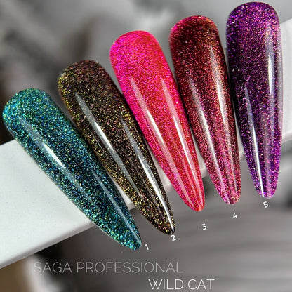 Гель-лак Wild Cat №3 9 мл Saga Professional