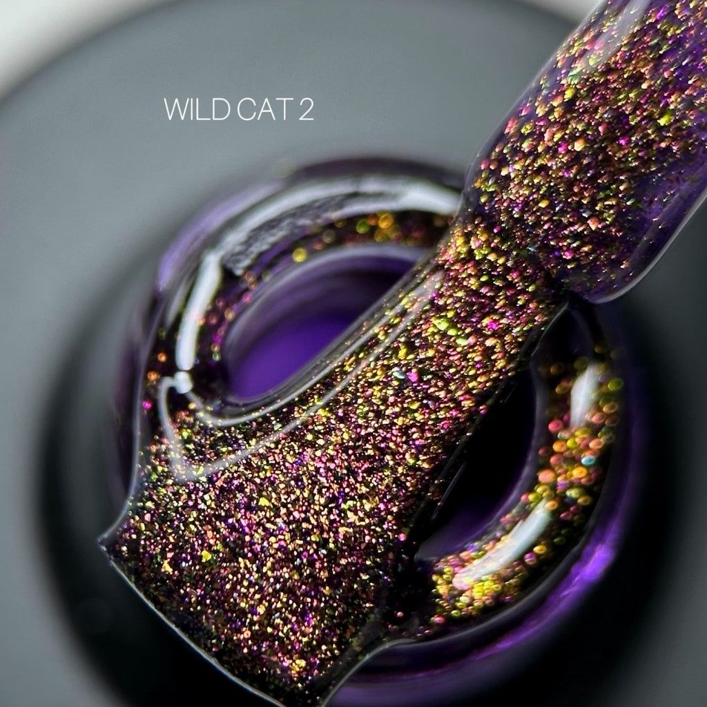 Гель-лак Wild Cat №2 9 мл Saga Professional