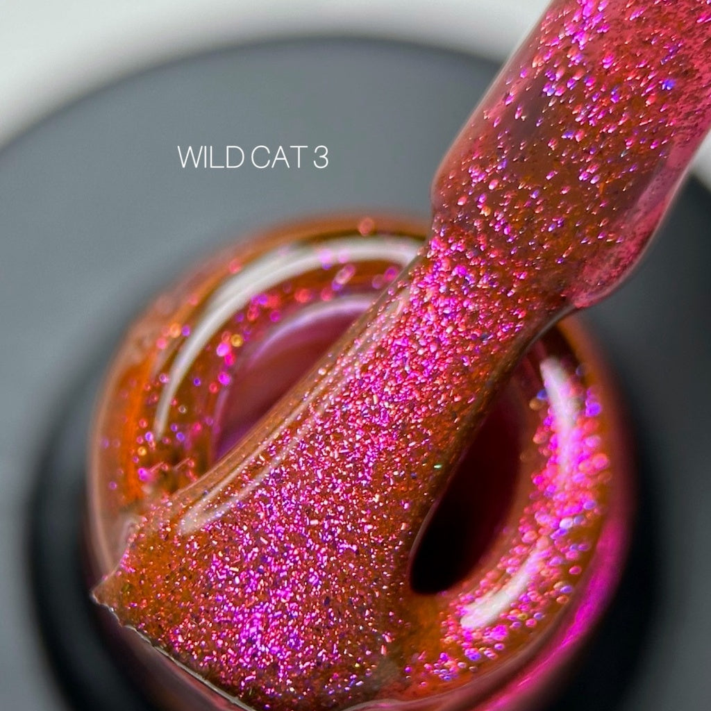 Гель-лак Wild Cat №3 9 мл Saga Professional