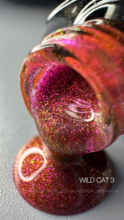 Гель-лак Wild Cat №3 9 мл Saga Professional