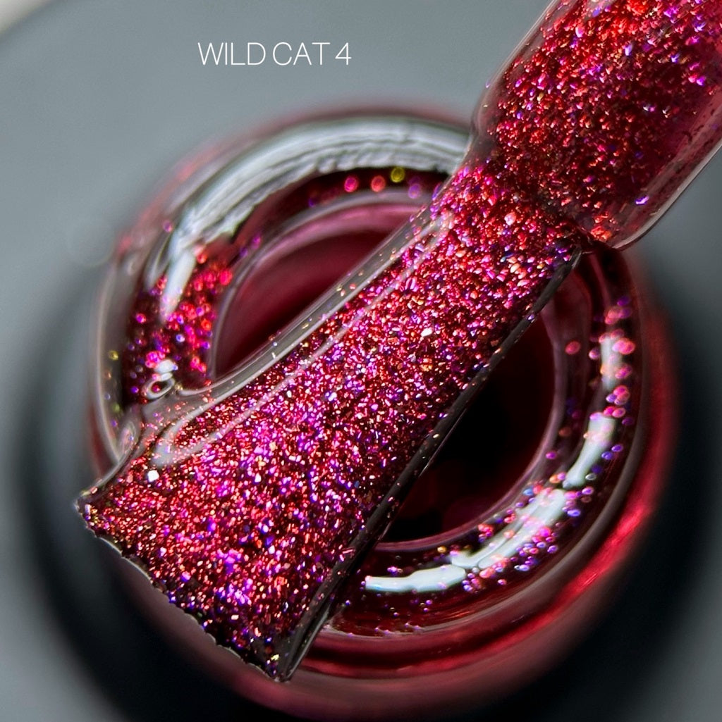 Гель-лак Wild Cat №4 9 мл Saga Professional