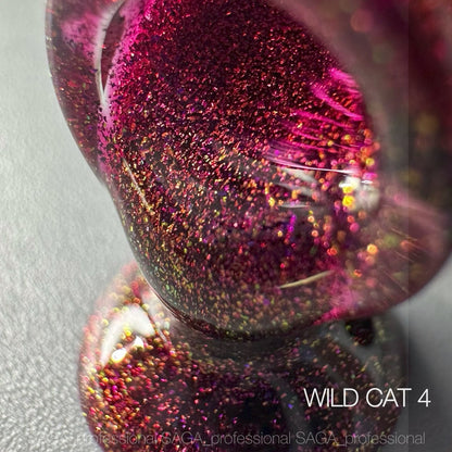 Гель-лак Wild Cat №4 9 мл Saga Professional