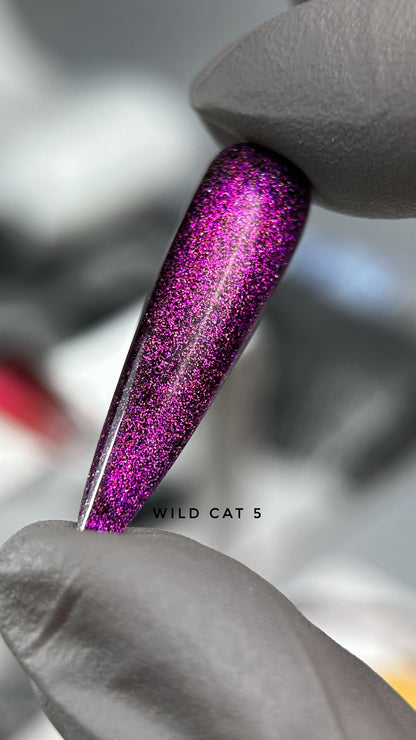 Esmalte em gel Wild Cat №5 9 ml Saga Professional