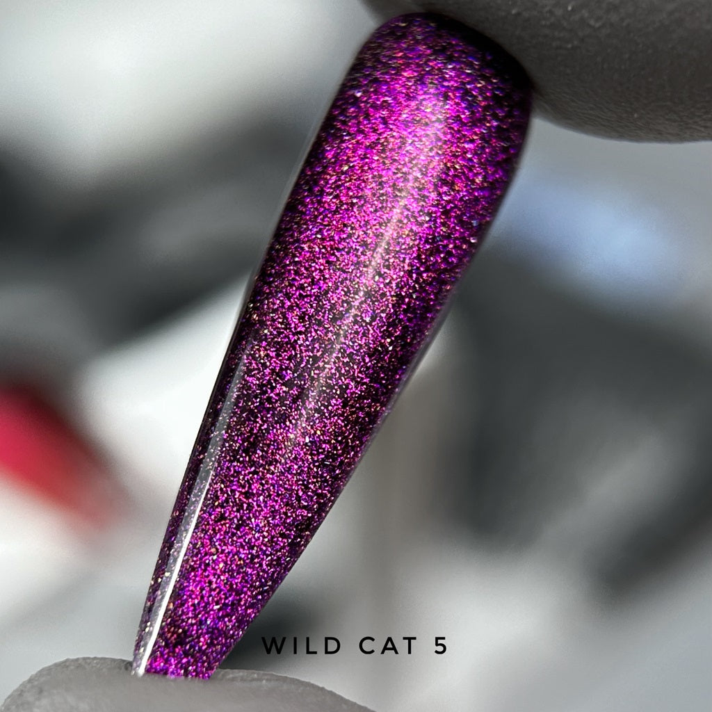 Гель-лак Wild Cat №5 9 мл Saga Professional