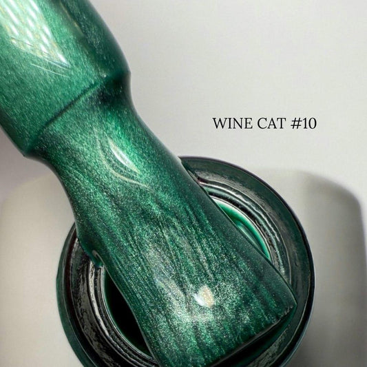 Gel-Lack Wein Katze Nr. 10 10 ml Saga Professional