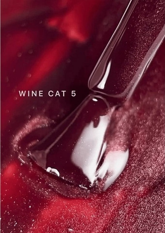 Esmalte en gel Wine Cat №5 10 ml Saga Professional