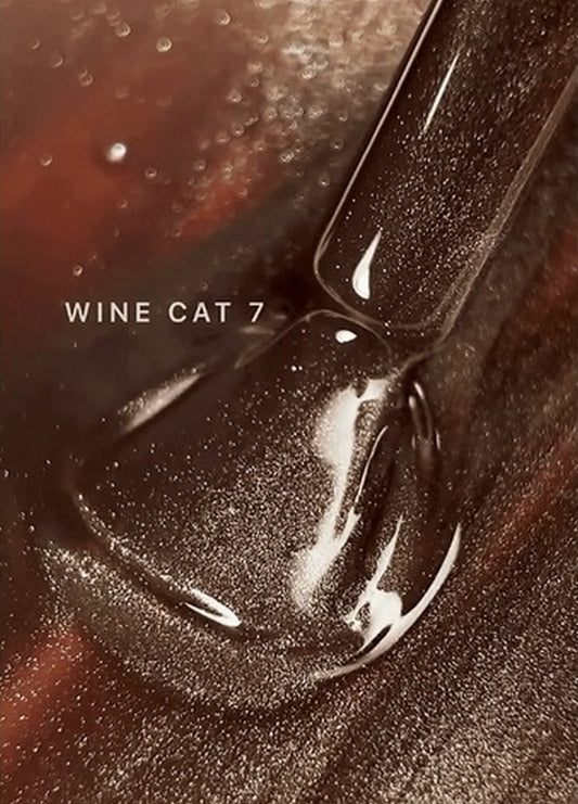 Esmalte en gel Wine Cat №7 10 ml Saga Professional