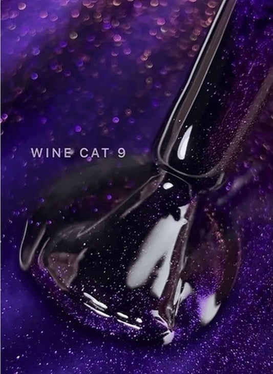 Esmalte en gel Wine Cat №9 10 ml Saga Professional