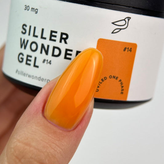 Gel WONDER One Phase UV/LED №14 30 ml Siller