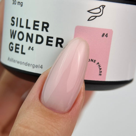 Gel WONDER One Phase UV/LED №4 30 ml Siller
