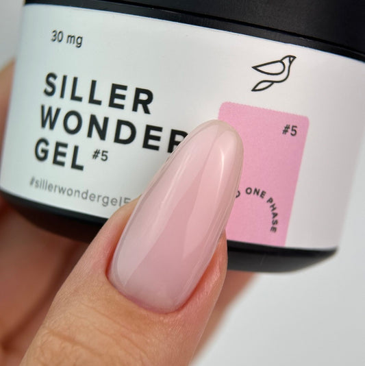 Gel WONDER One Phase UV/LED №5 30 ml Siller