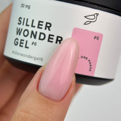 Gél WONDER One Phase UV/LED №6 30 ml Siller