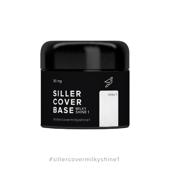 Base Siller Cover MILKY SHINE No1 30 ml. (silver)