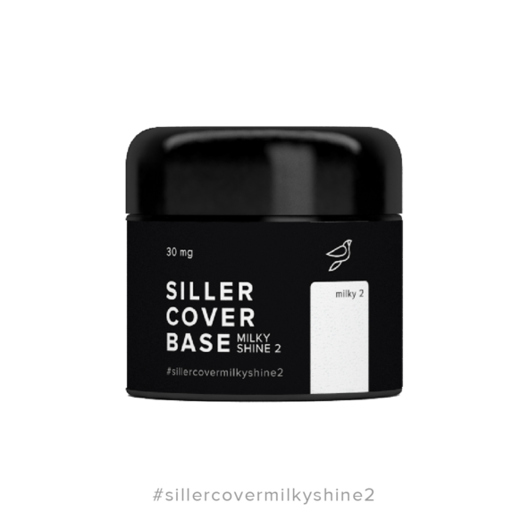 Base Siller Cover MILKY SHINE No2 30 ml. (azul)