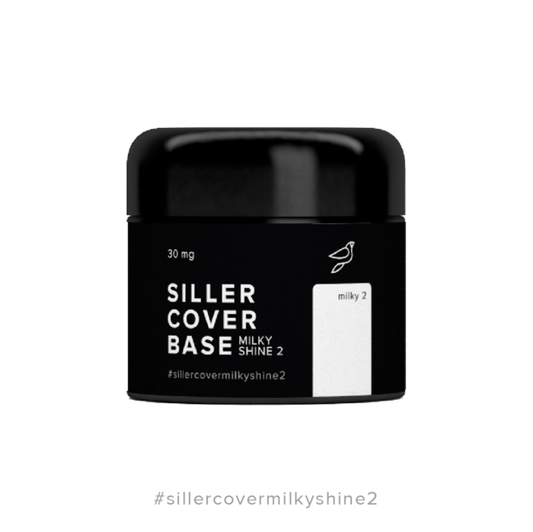 База Siller Cover MILKY SHINE №2 30 мл. (синій)