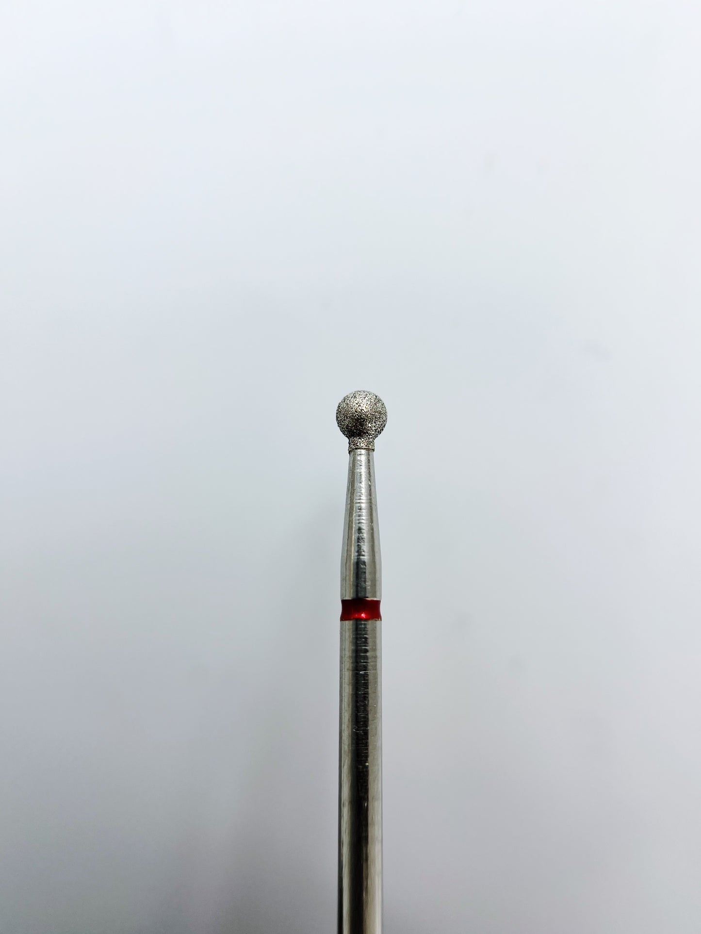 Алмазна фреза, "Куля", 3.0*2.9 мм, Червона