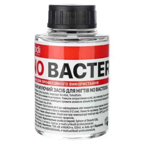 Désinfectant pour ongles Sans bactéries, 35 ml Kodi Professional