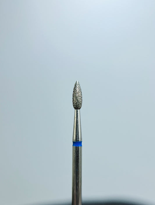 Алмазна фреза, “Полум'я”, 2.2*7.5 мм, Синя