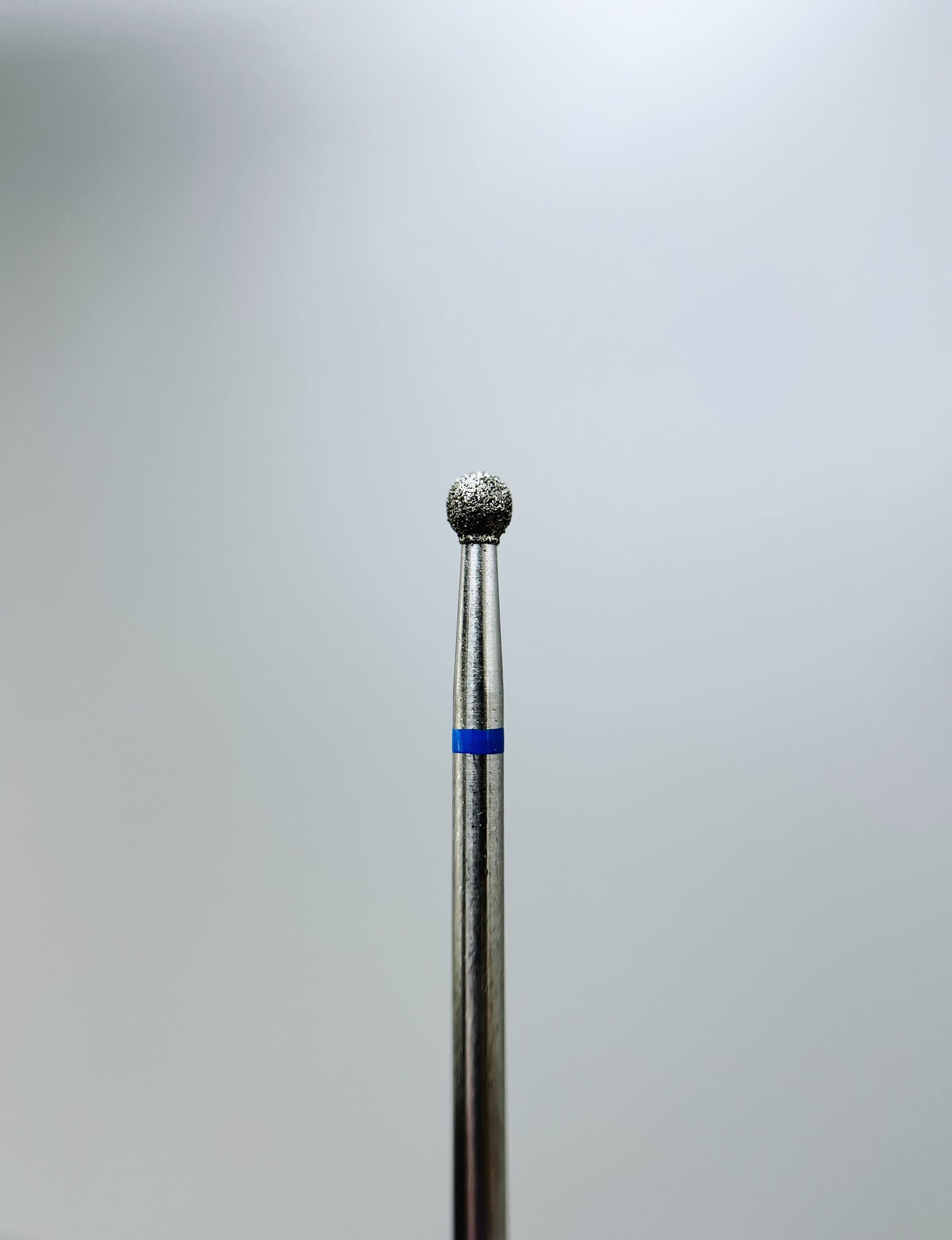 Punta diamantata per unghie, “Ball”, 3,0*2,9 mm, blu