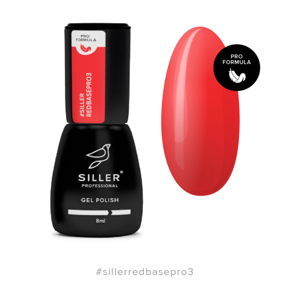 Camada base RED PRO nº 3 8 ml Siller