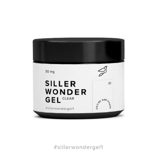Gel Siller WONDER monophasé UV/LED réf. 001 30 ml.