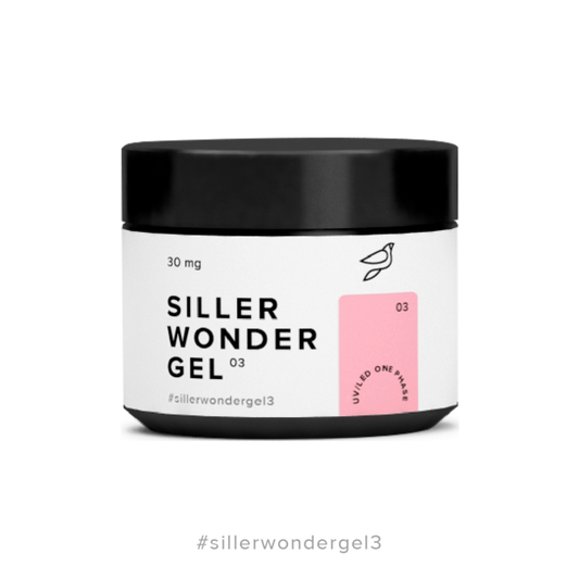 Gel Siller WONDER 1 fase UV/LED Geen 003 30 ml.