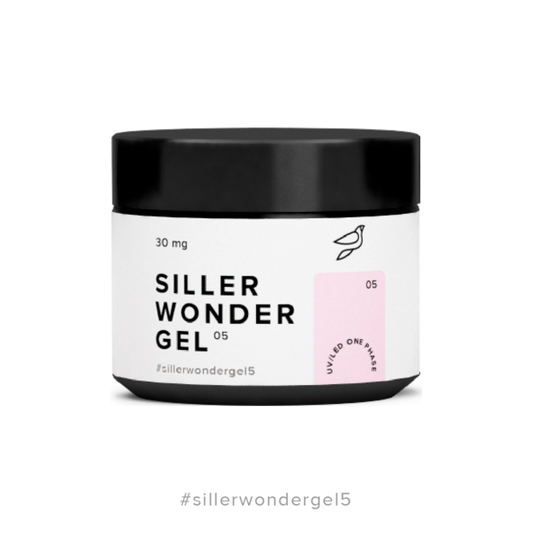 Gel Siller WONDER 1 fase UV/LED Geen 005 30 ml.