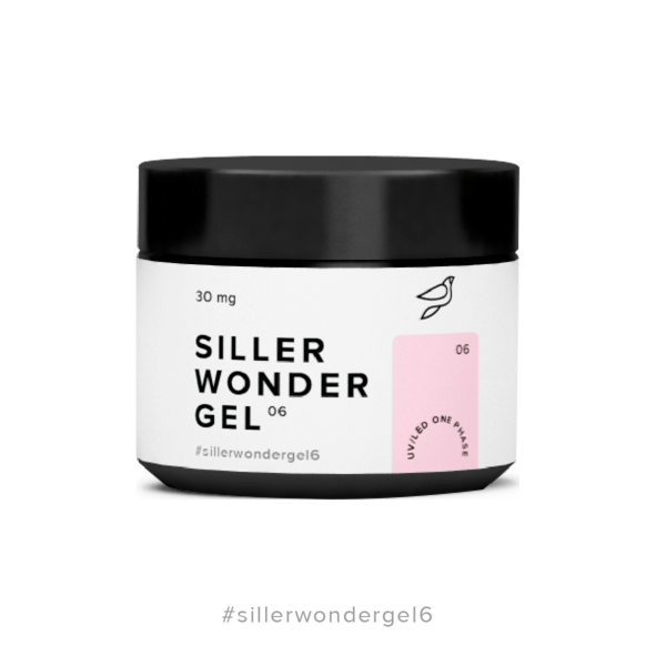 Gel Siller WONDER 1 fase UV/LED No 006 30 ml.
