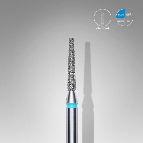 Diamanten nagelboor, blauw, hoofddiameter 1.6 mm/ werk deel 10 mm