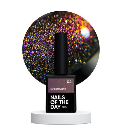 Gel lak Cat eye Reflective №4 10 ml NAILSOFTHEDAY