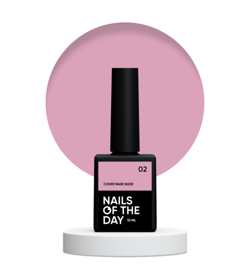 NAILSOFTHEDAY Cover base nude 02 10 ml