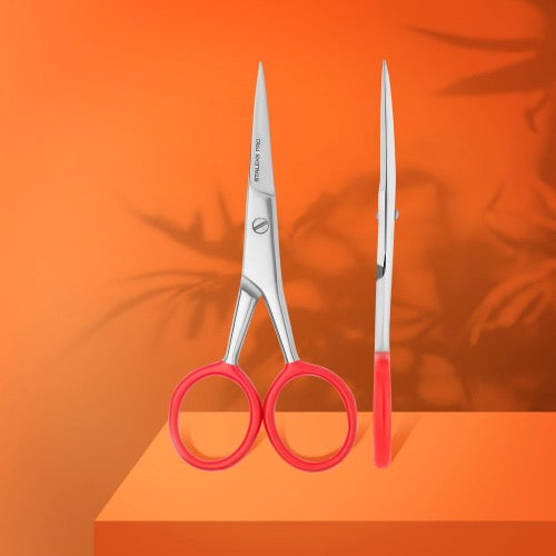 Profesionálne nožnice pre obočie modelovanie Staleks Pro Expert 30 Typ 1