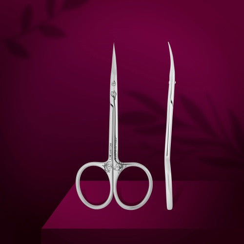 Professional cuticle scissors Staleks Pro Exclusive 20 Type 1 (Magnolia), SX-20/1m