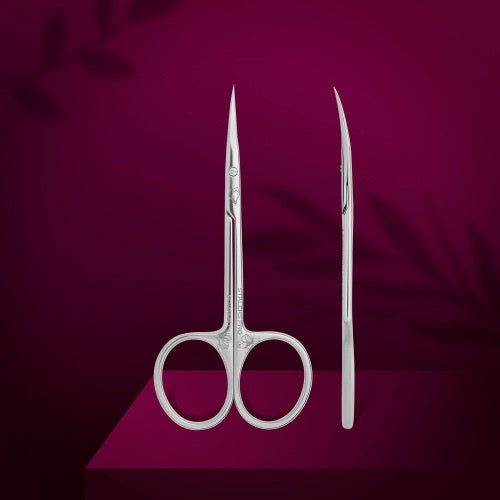 Professional cuticle scissors Staleks Pro Exclusive 22 Type 1 (Magnolia), SX-22/1m