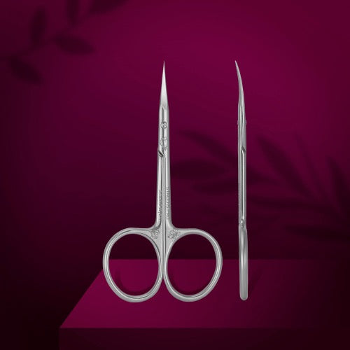 Professional cuticle scissors Staleks Pro Exclusive 22 Type 2 (Magnolia), SX-22/2m