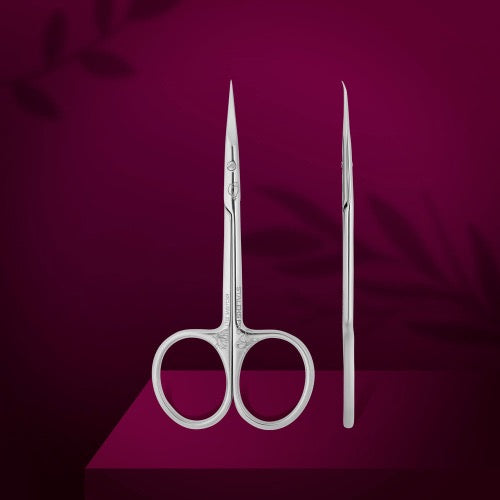 Professional cuticle scissors Staleks Pro Exclusive 23 Type 1 (Magnolia), SX-23/1m