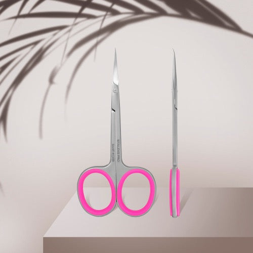 Professional cuticle scissors with hook Staleks Pro Smart 41 Type 3, SS-41/3